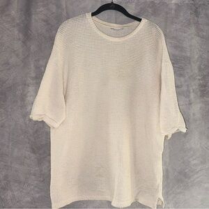 Zara Cream Dress Shirt